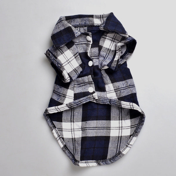 Plaids Grid Checker Shirt Dog Clothes