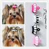 Resin Crown Clip Hair Bows Doggie