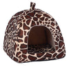 Foldable Leopard Print Strawberry Kennel